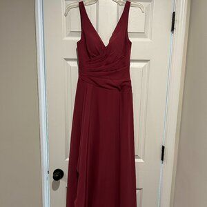 Azazie Mulberry Bridesmaid Dress